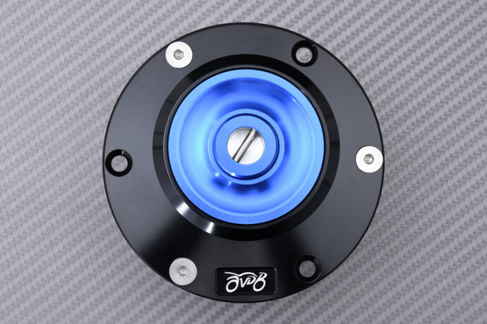 Trappe Essence Rapide Anti-Blocage Bleue pour KAWASAKI Z125