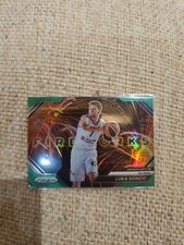 2023-24 Panini Prizm Euroleague Fireworks Green Luka Doncic #19