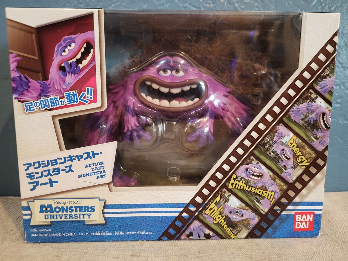 PIXAR MONSTERS INC MONSTERS UNIVERSITY BANDAI ACTION CAST MONSTERS ART  FIGURE | eBay