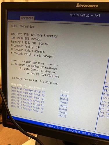 Supermicro H13SSL-N With AMD EPYC Bergamo 9754 CPU 4x16GB 4800MHz RAM - 第 4/5 張圖片