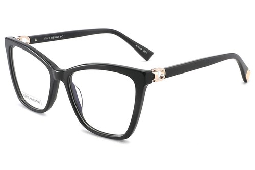 Occhiali da vista donna occhio di gatto montatura ottica acetato occhiali moderni VLF9116 54-18-140 - Foto 2 di 20