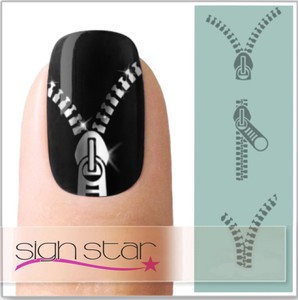 Nail Art Water Wraps Transfer Decals High Quality Salon Metallic