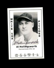 Al Hollingsworth Hand Signed 1979 Diamond Greats Chicago White Sox Autograph