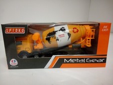 Modellino Giocattolo Spidko Metal Gear Globo Camion Betoniera BR50