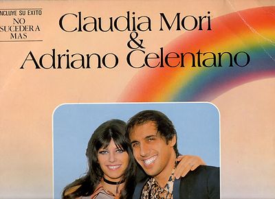 ADRIANO CELENTANO CLAUDIA MORI auf SPANISCH LP SPANISCHER DRUCK Liebesgeschichte 82