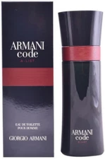 Armani Code A-List by Giorgio Armani for Men 2.5 oz Eau de Toilette Spray