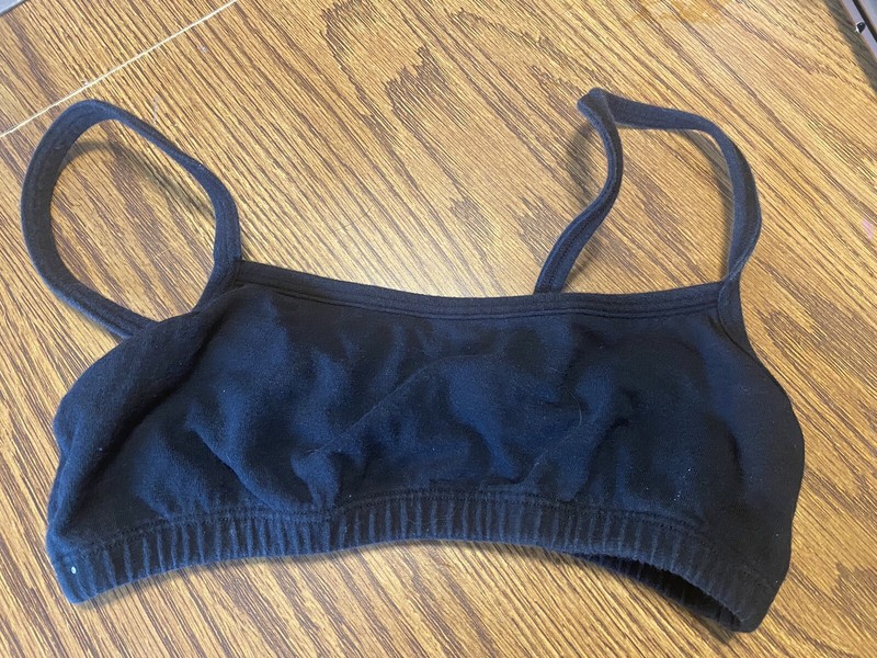 Fruits of the Loom - Black Sports Bra Child Size 32