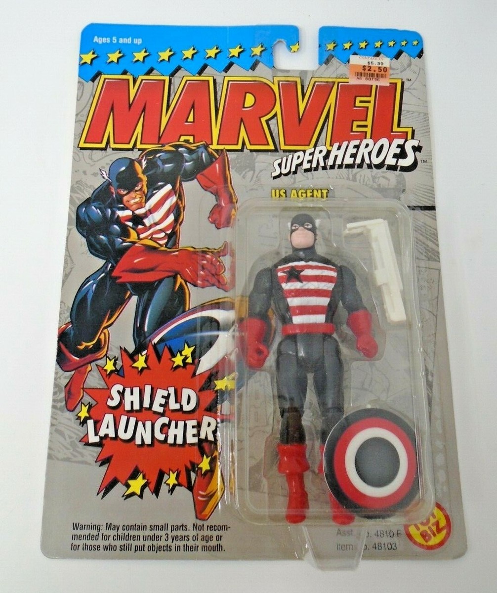 トイビズ　スーパーヒーローズ　US AGENT Marvel Super Heroes US AGENT Action Figure w/ Shield