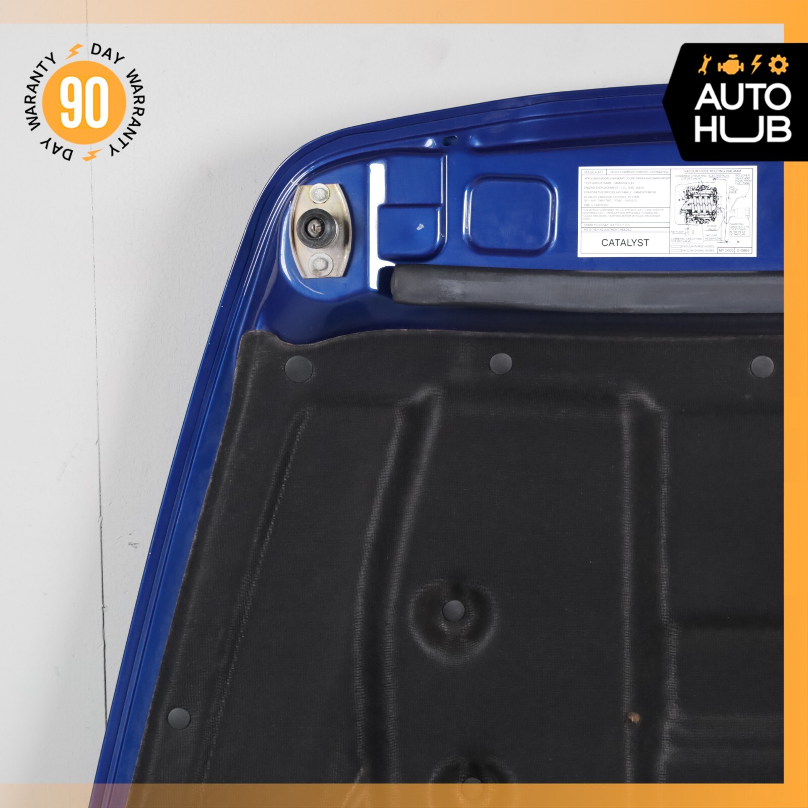02-07 Maserati M138 Coupe 4200 Cambiocorsa Hood Bonnet Cover Panel Assembly OEM