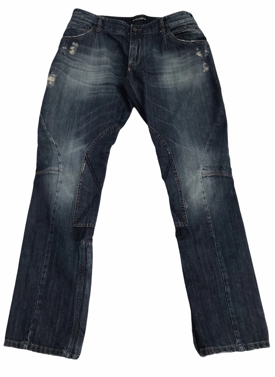 Mens tapered cheap biker jeans
