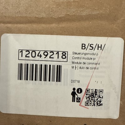 Bosch 12049218 Control Module Genuine New