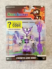 NEW Roblox Ninja Legends Cybernetic Azure Sensei Action Figure DEVSeries