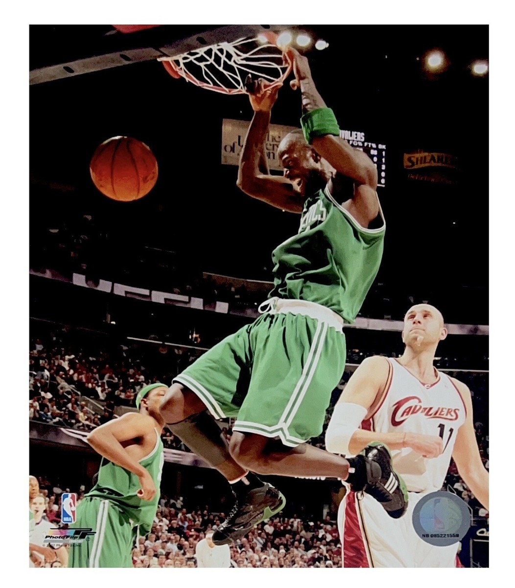 Boston Celtics Kevin Garnett 未使用品 Kevin Garnett Boston Celtics Autographed Mitchell & Ness