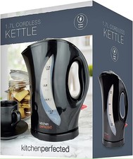 Kitchen Perfected 2000W 1.7L Electric Cordless Kettle - Dual Water Level Windows