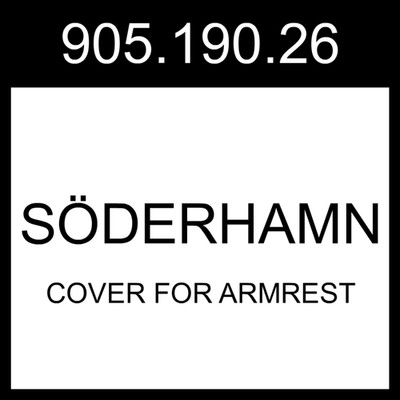 IKEA SODERHAMN SÖDERHAMN Cover For Armrest Tonerud Gray  905.190.26