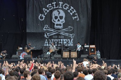Brian Fallon of The Gaslight Anthem performs the second day of Rea- Old Photo 1