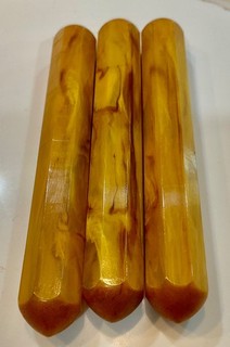 3—— BEAUTIFULLY MARBLED BAKELITE RODS——— SEE PICTURES———