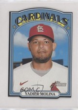2021 Topps Heritage 1972 Die-Cuts Yadier Molina #72DC-18 08nc