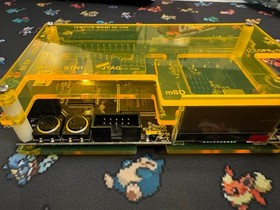 Bitfunx OSSC 1.6 Open Source Scan Converter - Retro Gaming Upcaler - Yellow