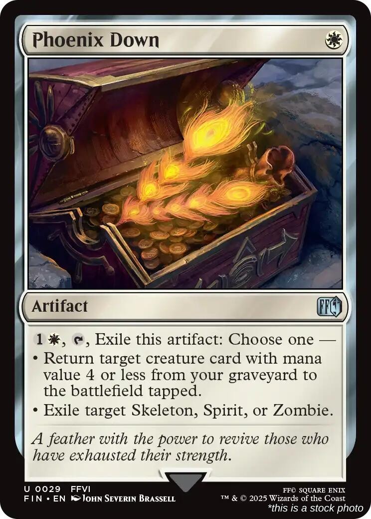Phoenix Down (FIN 29), Normal, FINAL FANTASY, MTG