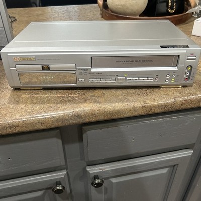 Emerson EWD2202 VHS DVD Combo Player No Remote Tested Working Great Condition
