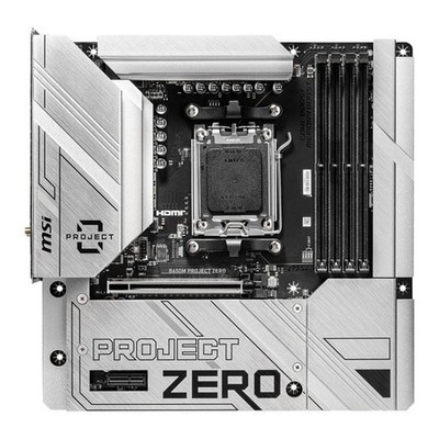 DEFEKT MSI B650M PROJECT ZERO AM5 DDR5 WLAN Micro-ATX Mainboard