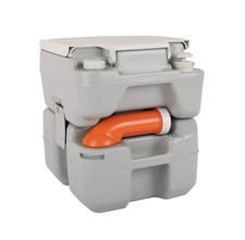 VINGLI Portable 5.3 Gallon Camping Toilet w/Carrying Bag,Large Capacity Tank ...