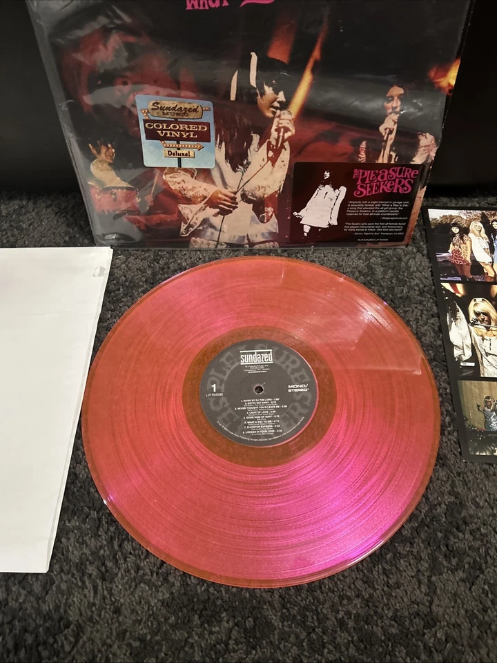 THE PLEASURE SEEKERS WHAT A WAY TO DIE Colored Vinyl Mono/Stereo 2016 LP 5458 - Image 3 of 4