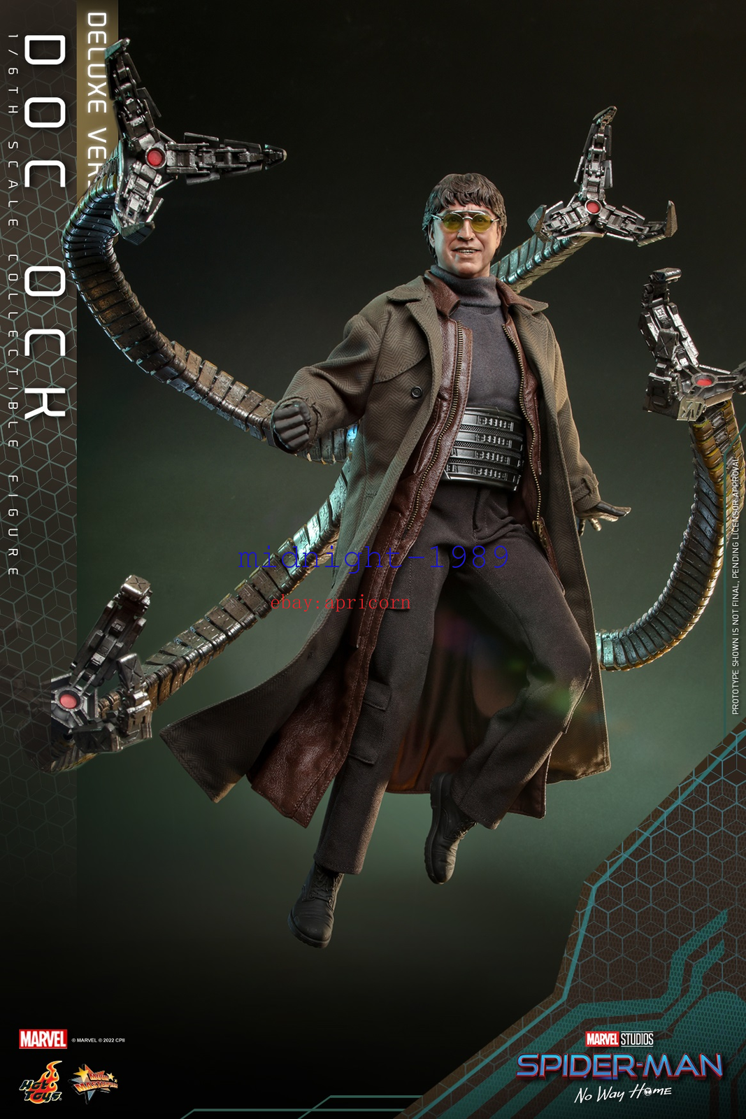 HOTTOYS MMS633 Doctor Octopus 1/6 Male Action Figure Model Deluxe ...