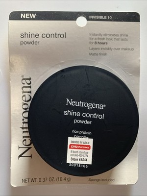 Neutrogena Shine Control Powder Invisible 10 Rice Protein Complex Rare HTF