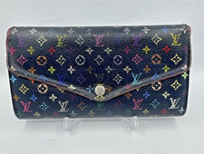 Louis Vuitton Monogram Murakami Sarah Wallet Multi Color