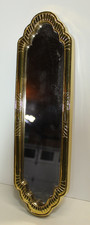 Vintage Homco Home Interiors Octagon Gold Accent Mirror Mcm Vintage Homco Home Interiors Octagon Gold Accent Mirror Mcm