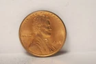USA, 1942-P Lincoln Cent, KM132, Red UNC, NR, 5-4