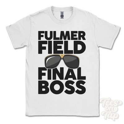 FULMER FIELD FINAL BOSS T-SHIRT lustiges Weihnachtsgeschenk Terrington Saint John Norfolk