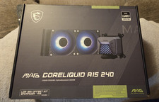 MSI MAG CORELIQUID A15 240 AIO Liquid CPU Cooler Black LGA 1851/1700