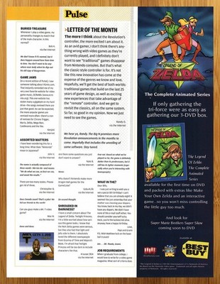 2005 Legend of Zelda Complete Animated Series Print Ad/Poster DVD Link Promo Art