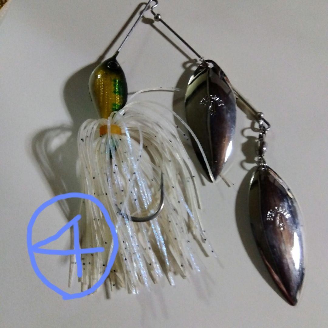 EverGreen SR Flash Spinnerbait 1/2oz Old Lure, Near Mint, Fishing Tackle - Image 5