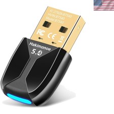 Hakimonoe Upgraded USB Bluetooth 5.4 Adapter for PC, Wireless USB Dongle for