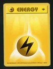 Lightning Energy LP 100/102 - 1st Edition Base Set Shadowless - Pokemon 1999 (C)