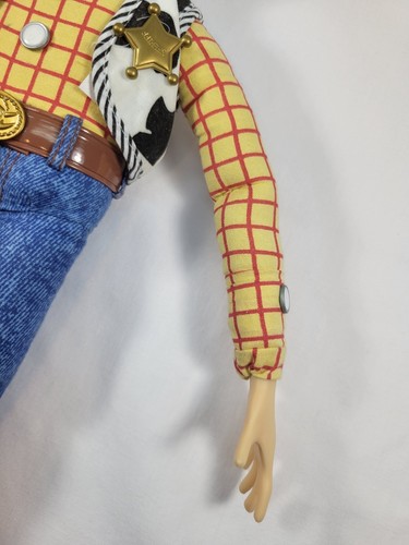 Disney Pixar Thinkway Toy Story Woody Talking Doll 16” Working Voice and Eyes - Picture 9 of 22