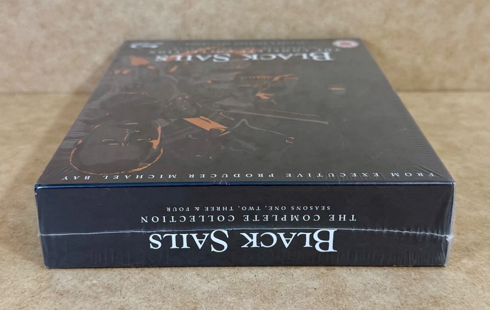 BLACK SAILS : THE COMPLETE COLLECTION - UK EXCLUSIVE BLU RAY STEELBOOK - NEW - Image 4 of 4