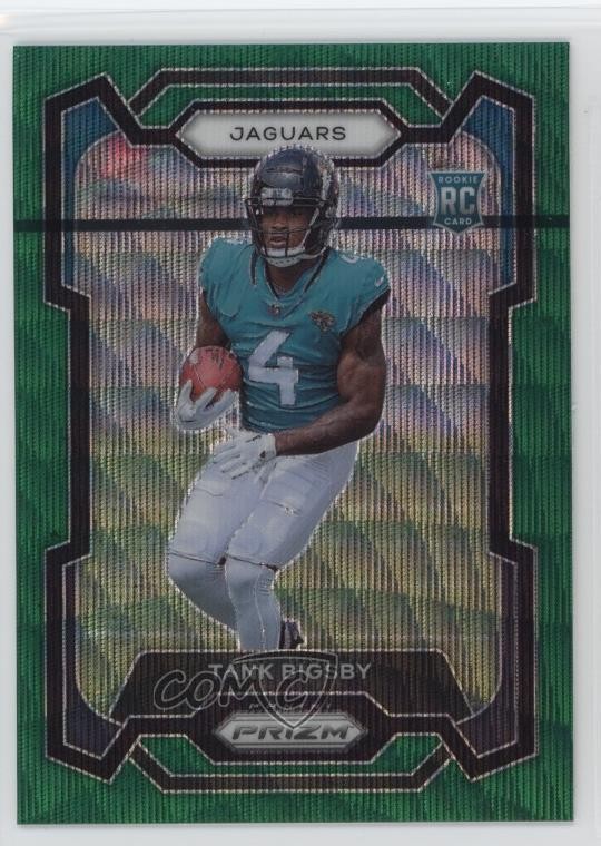 2023 Panini Prizm Rookies Green Wave Prizm Tank Bigsby #348 1k9t