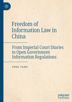 Yong Tang | Freedom Of Information Law In China | Buch | Englisch (2025)