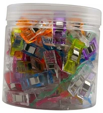 Sewing Clips,100 Pcs,Sewing Clips for Fabric,Fabric Clips for Sewing and 