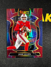 JOSH ALLEN - 2025 Select Concourse - Buffalo Bills - Maroon # /149