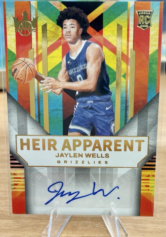2024-25 Panini Court Kings - Heir Apparent Jaylen Wells #HA-WEL /125 (AU, RC)