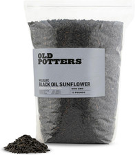 Wildlife Black Oil Sunflower Seeds for Birds and Wildlife, Non-Gmo USA Grown o