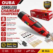 OUBA 12V Cordless Rotary Tool Kit Mini Grinde...