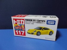 Tomica 117Porsche 911 Carrera (First Special Color) Near Mint Takara Tomy