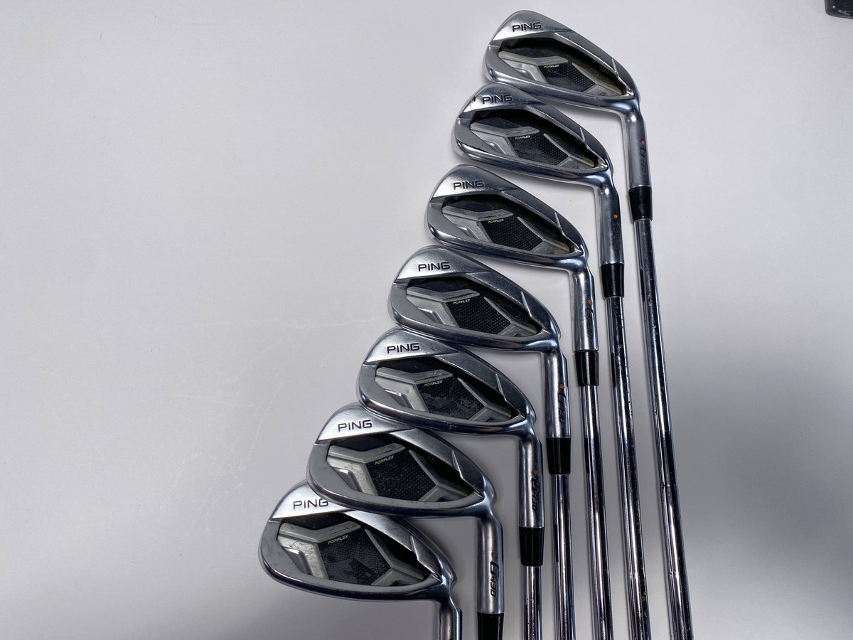 Ping G430 Iron Set 5-PW+GW Orange Dot 2* Flat DG X100 Tour Issue